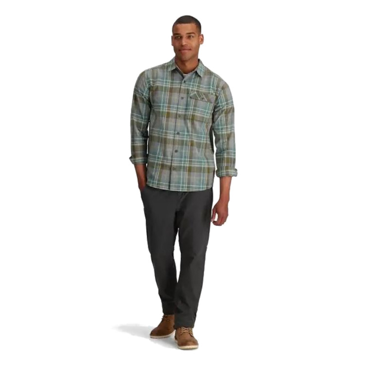 Royal Robbins Westlands Plaid Long Sleeve Shirt - Men, Y722034^1